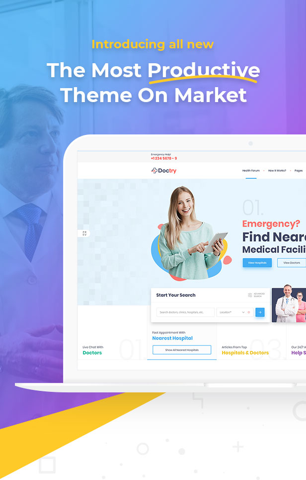 Doctry - Doctors and Hospitals Listing Theme - 11