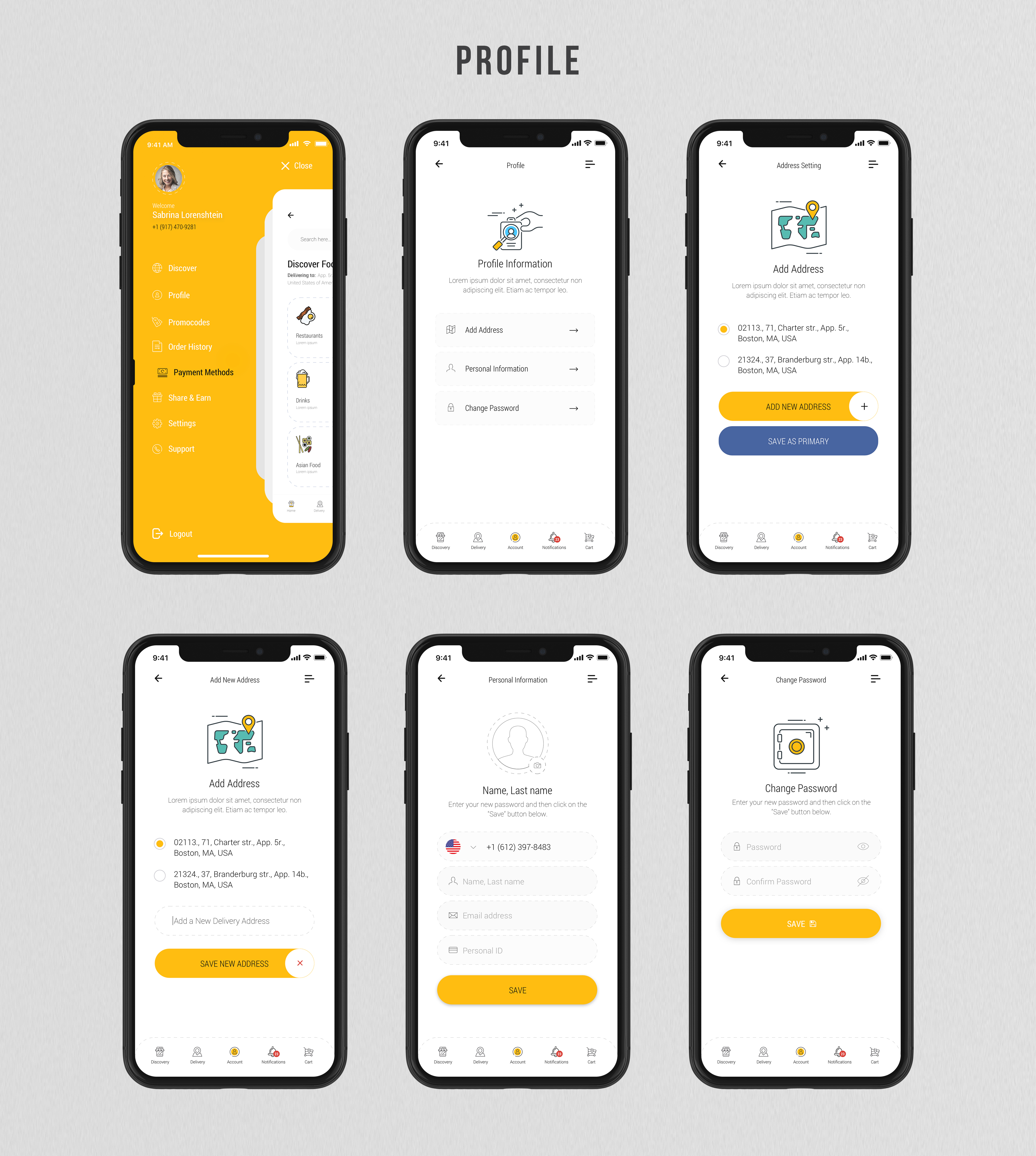 Dobule - Food Delivery UI Kit for Mobile App - 6