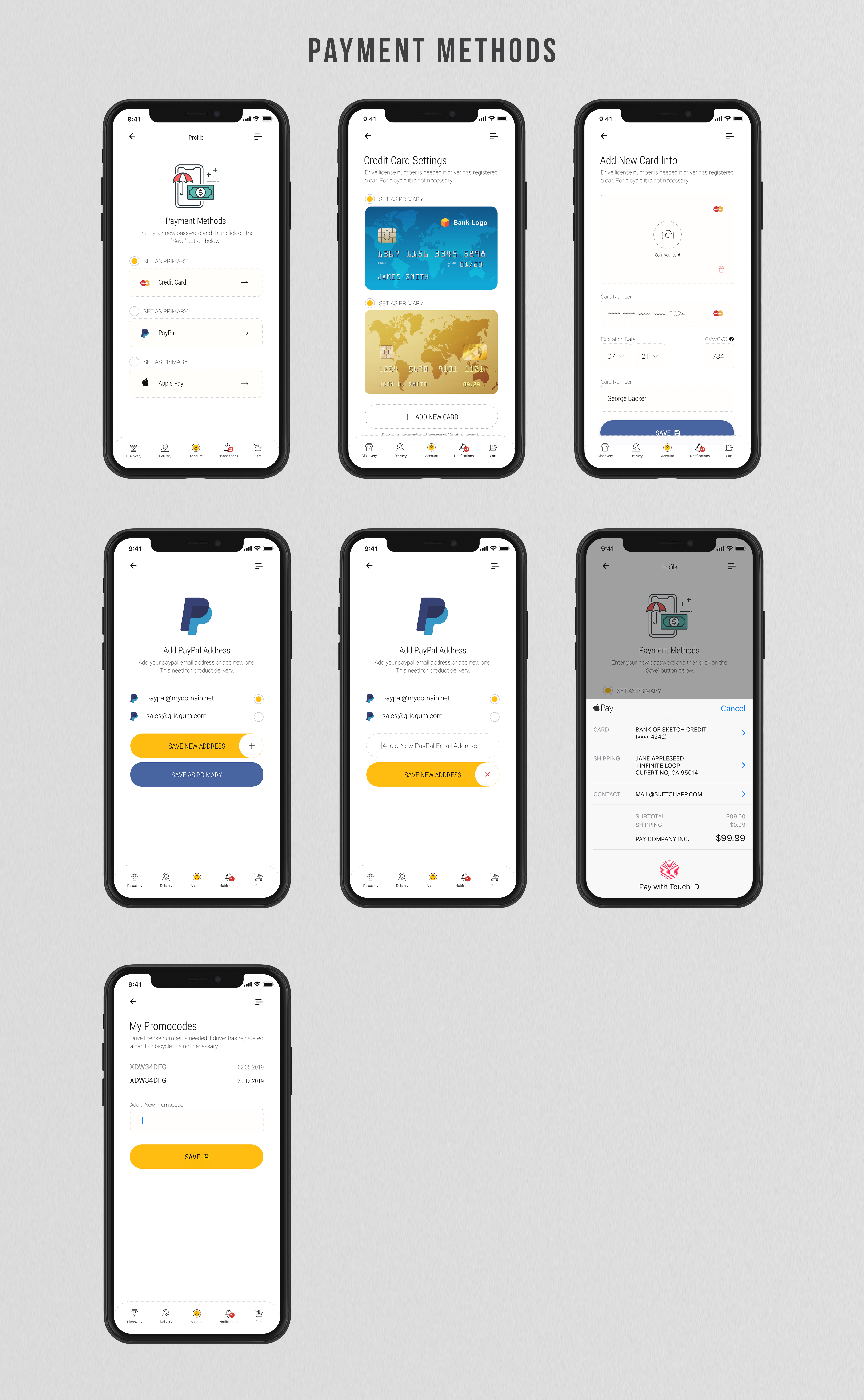 Dobule - Food Delivery UI Kit for Mobile App - 7