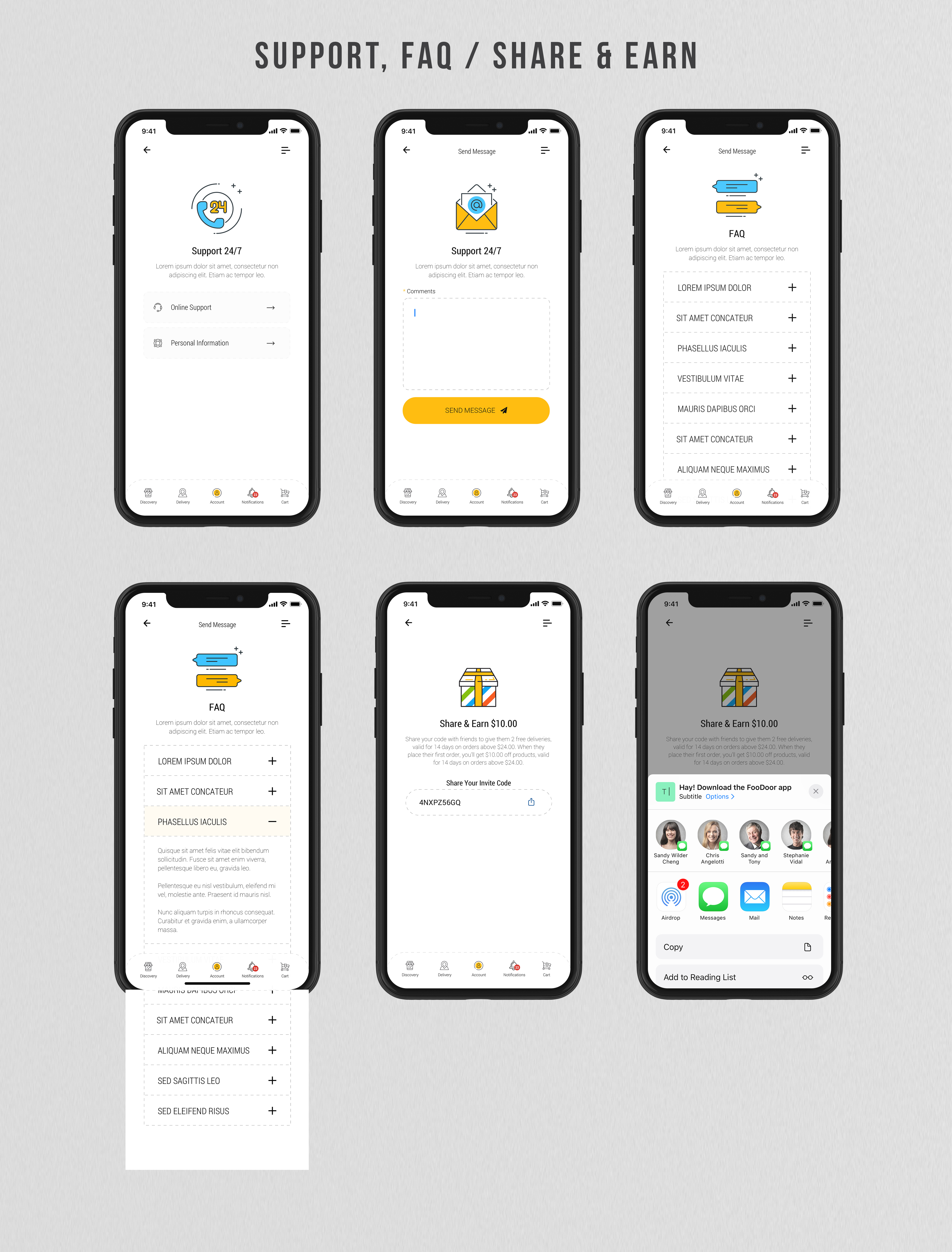 Dobule - Food Delivery UI Kit for Mobile App - 9