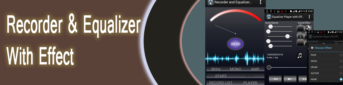Recorder and Equalizer Player with Effect - 9