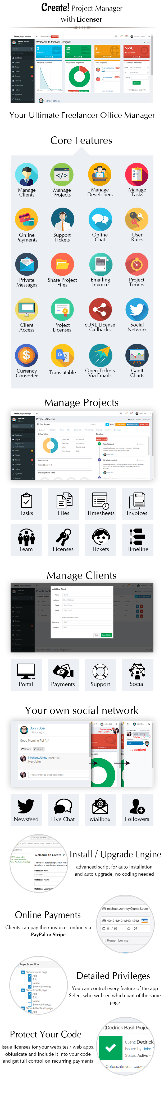 Create - Freelancer Project Manager with Licenser - 2