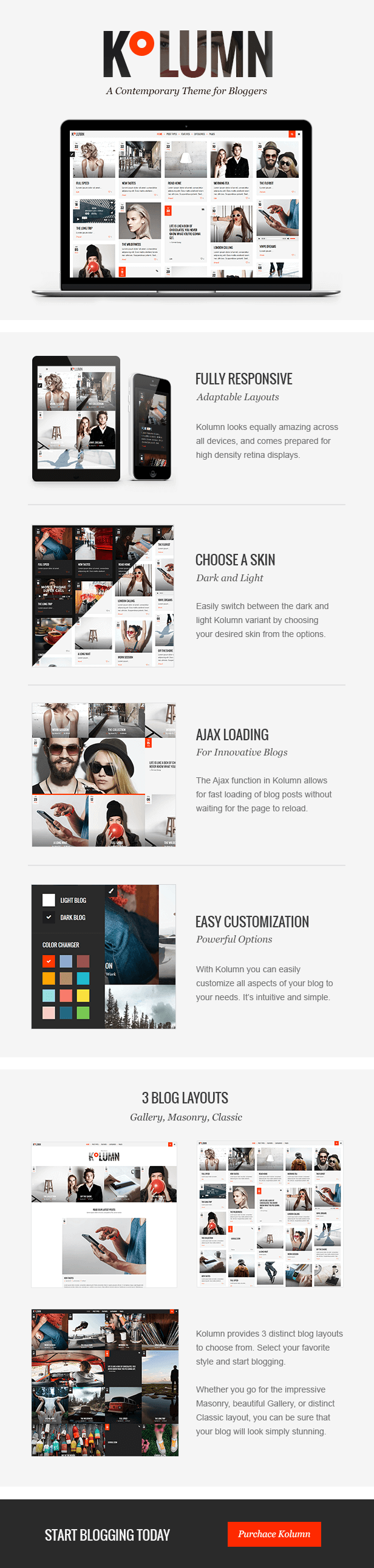 Kolumn - Blog Theme - 1