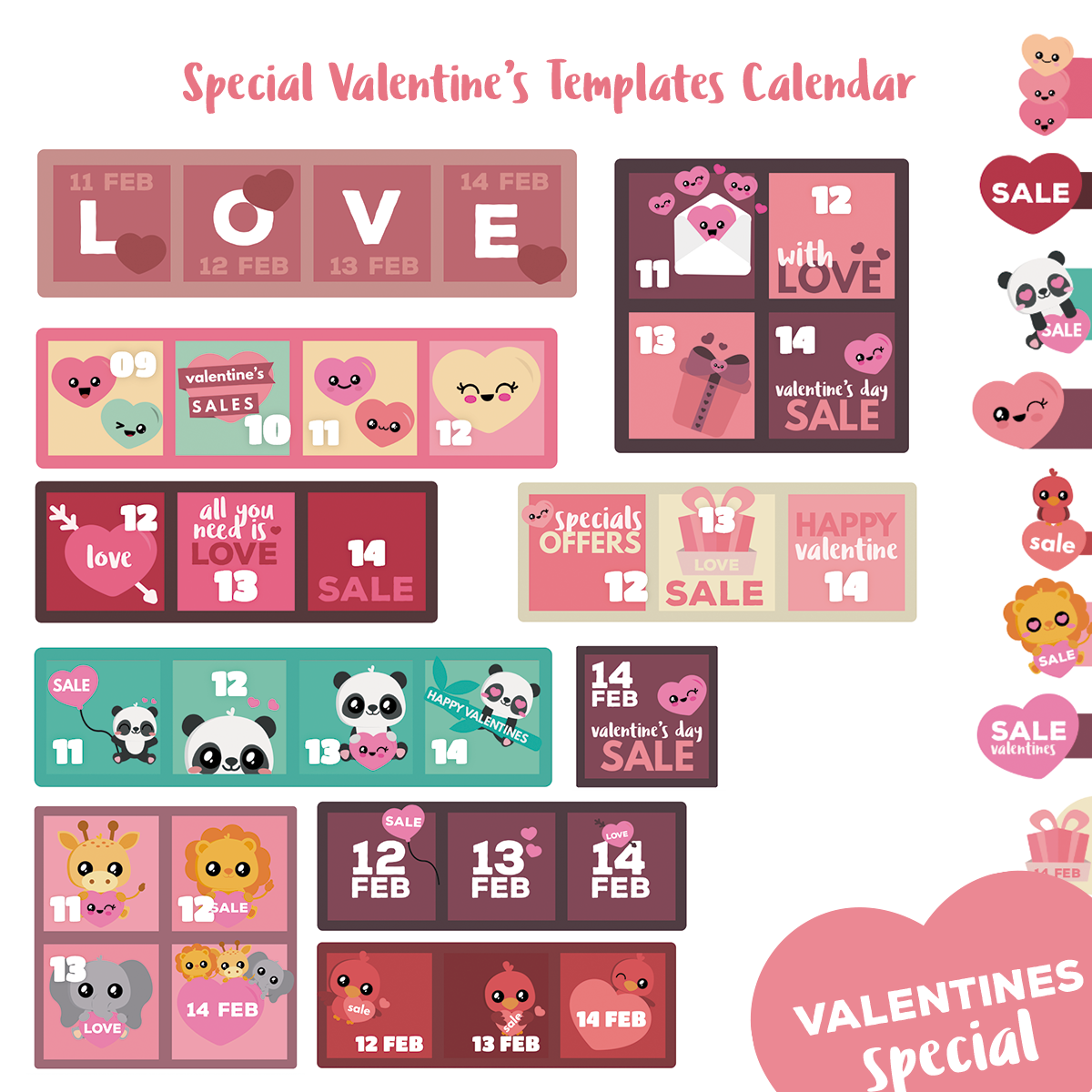 Deals Calendar - WordPress Plugin - Special Valentine's Day - 1