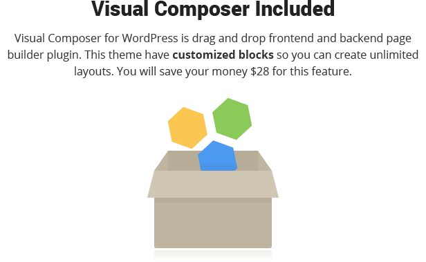 Visual Composer Included