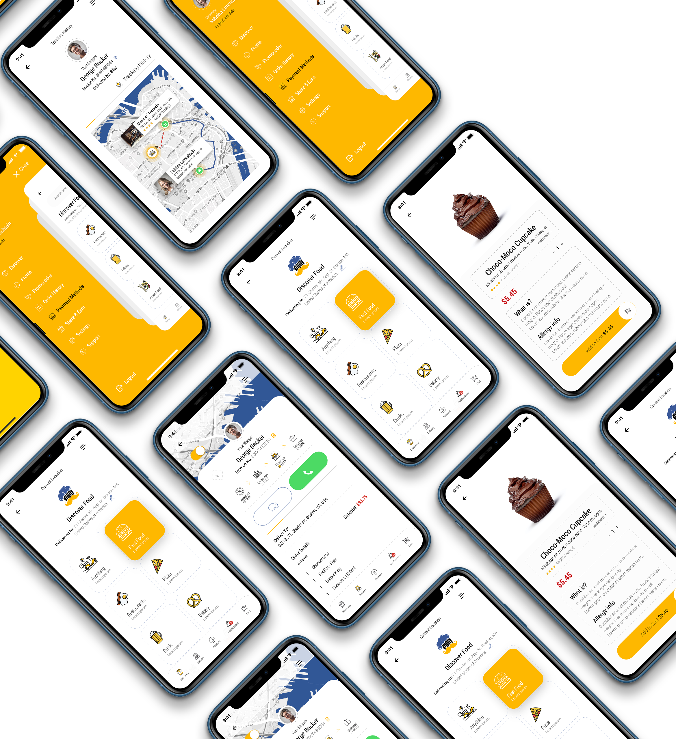 Dobule - Food Delivery UI Kit for Mobile App - 3