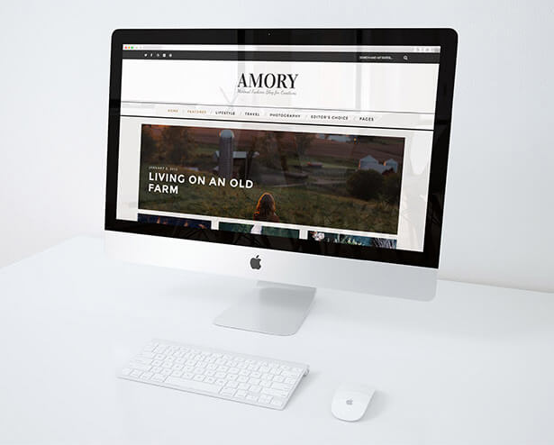 Amory - A Responsive WordPress Blog Theme - 5