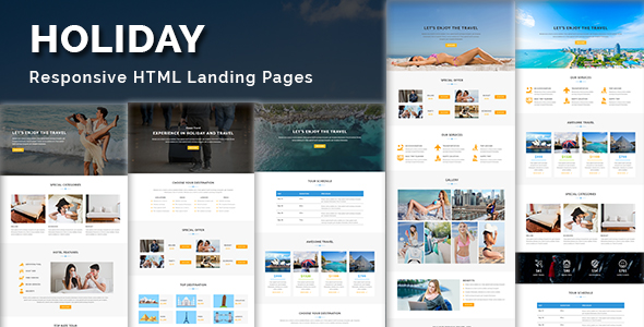 Metro - Multipurpose Responsive HTML Landing Pages - 5