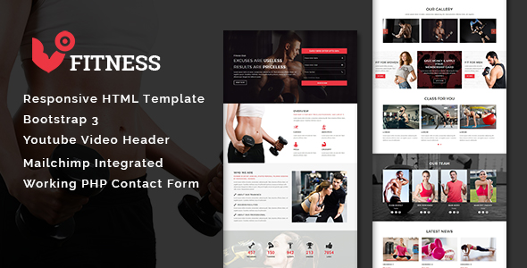 Health - Multipurpose Responsive HTML Landing Pages - 7