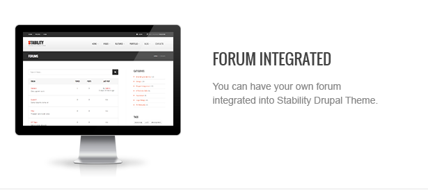 Stability Drupal Theme Forum