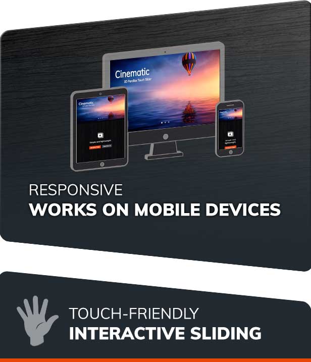 Responsive touch slider