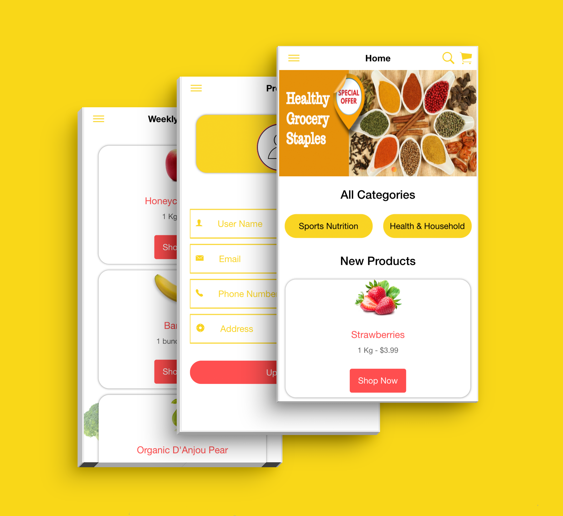 Complete Multipurpose eCommerce Template UI Grocery App Supports Multiple Language i18n - 10