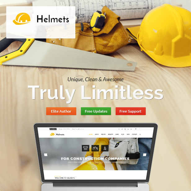 Helmets - Drupal 8.7 Theme for Handyman - 1