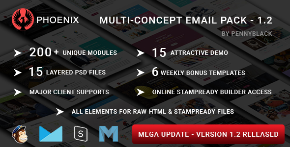 ECOM - 38 Unique Transactional and Notification Email Templates with 3 Layouts - 1