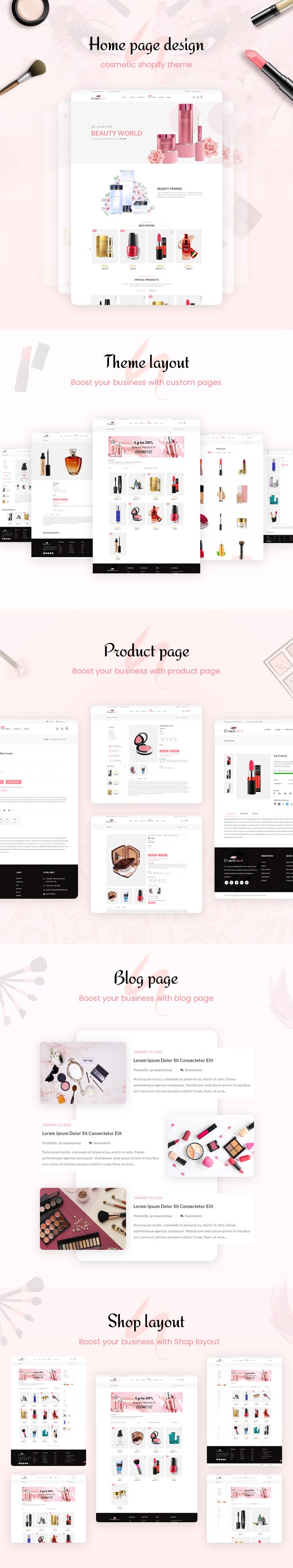 Cosmetic Kart- Beauty Shopify Theme