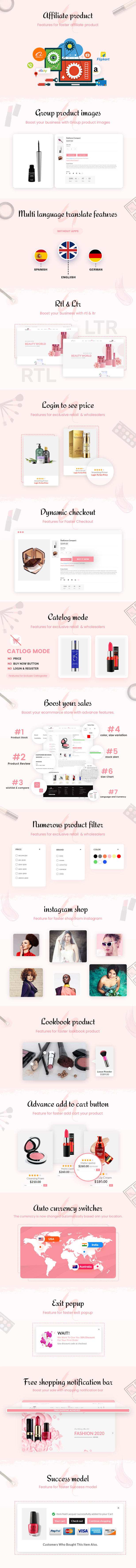 Cosmetic Kart- Beauty Shopify Theme