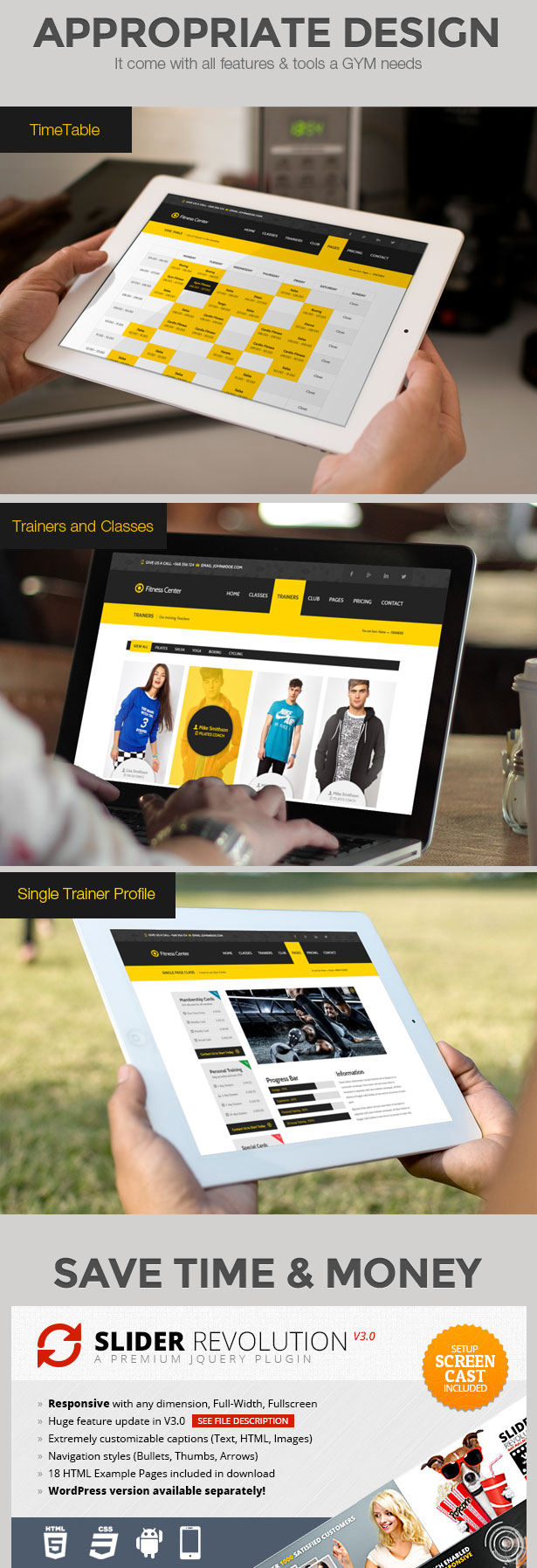 Fitness WordPress Theme eCommerce - 2