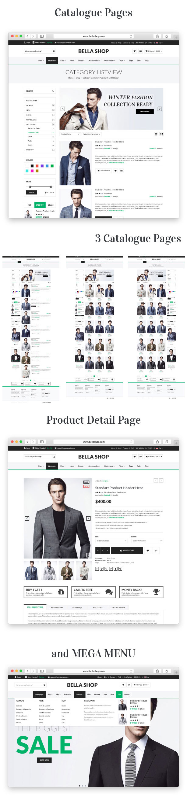 Bella - eCommerce Shop WordPress Theme - 14