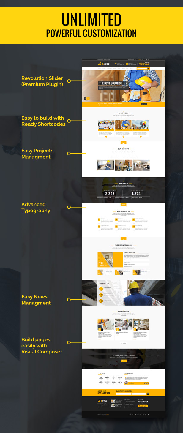 ReBuild - WP Construction & Building Business Theme - 9