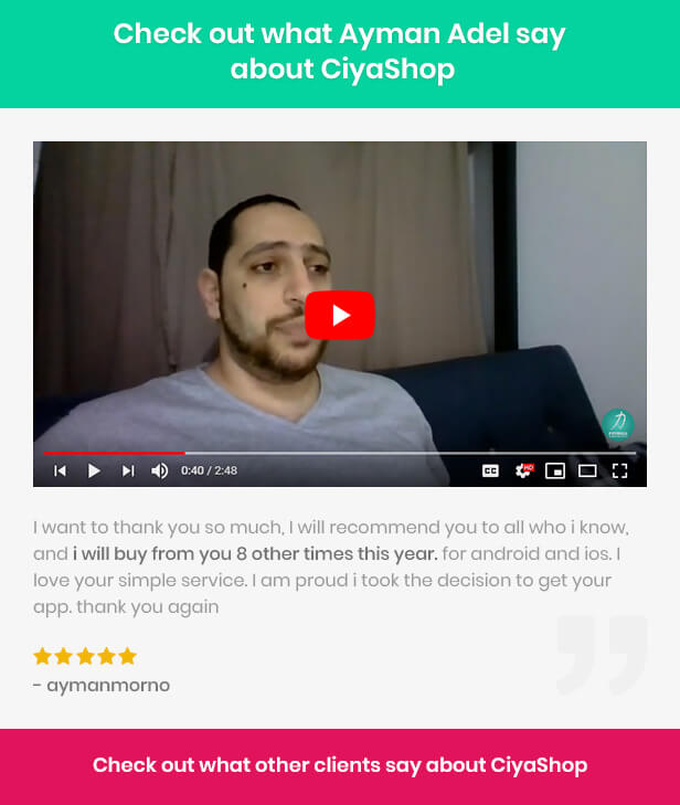 CiyaShop Native iOS Application based on WooCommerce - 2