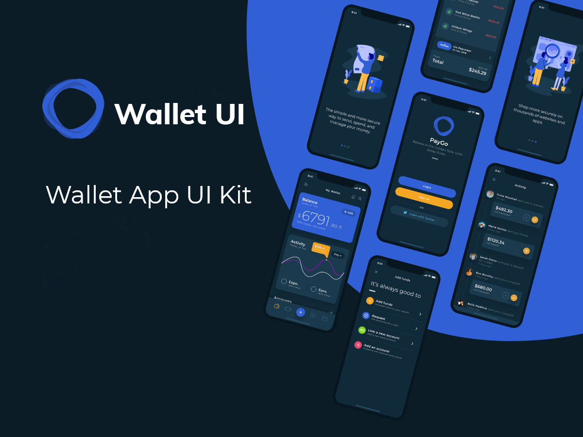 Flutter Wallet UI - 1