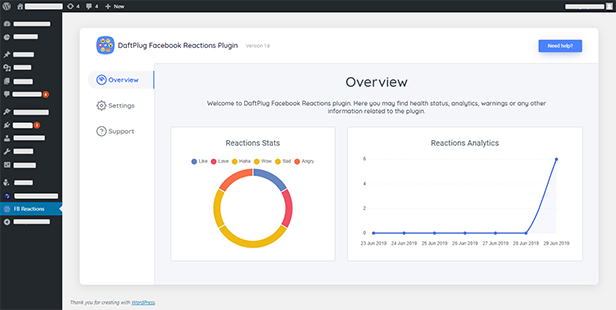 Facebook Reactions For WordPress - 8