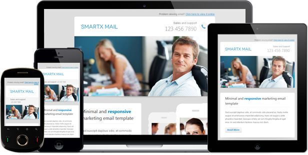 Smartx Mail - Responsive Email Template - 1