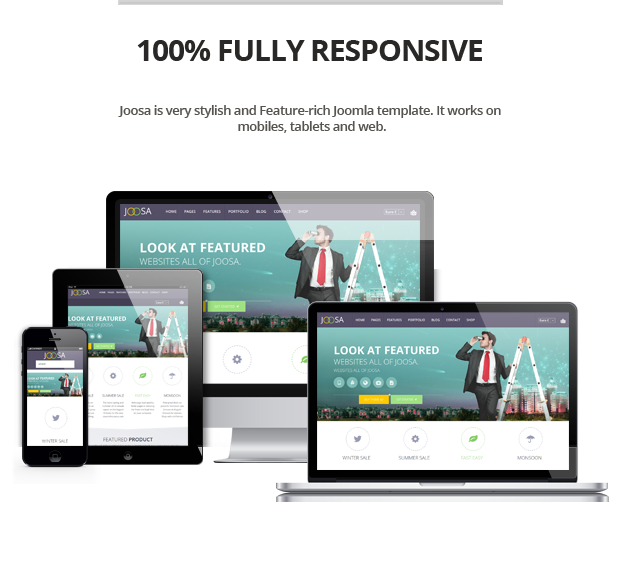 responsive joomla template