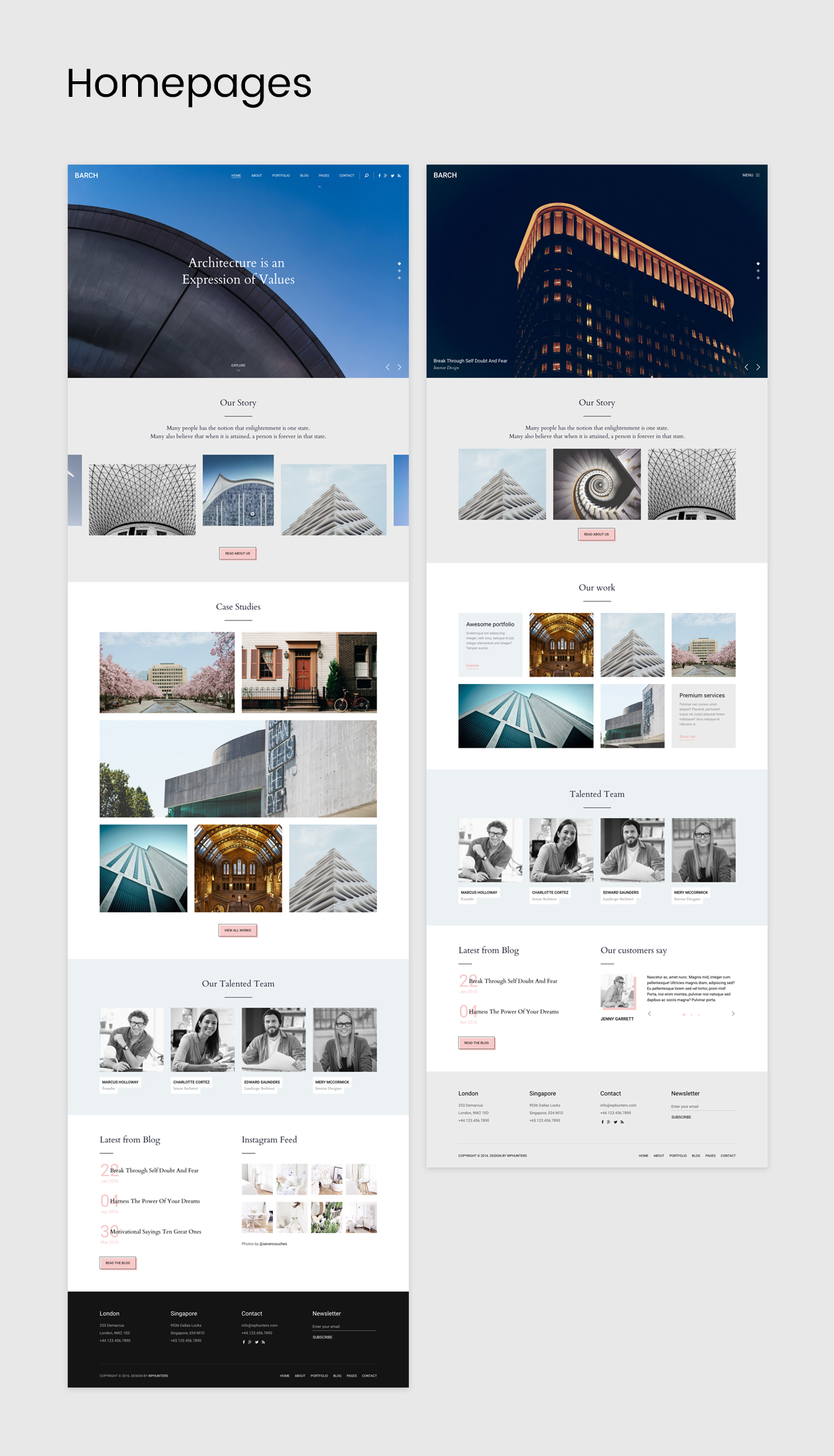 Barch - Architecture Portfolio WordPress Theme - 4