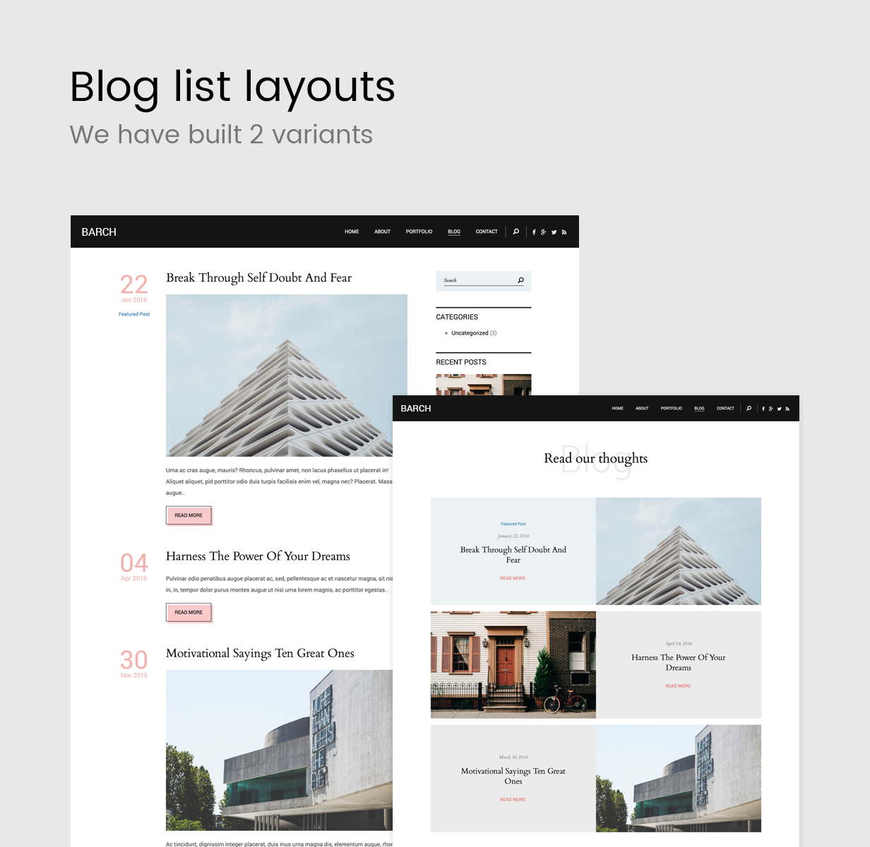 Barch - Architecture Portfolio WordPress Theme - 10