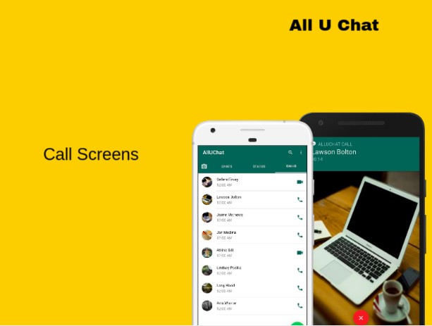 AllUChat Ionic 4 Whatsapp Template - 3