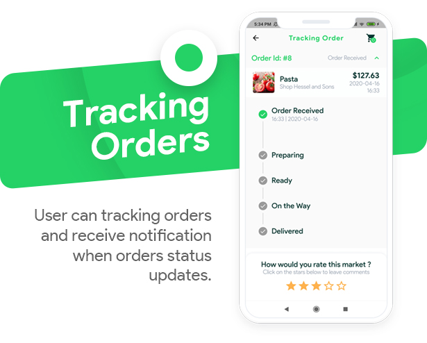 Grocery, Food, Pharmacy, Store Delivery Mobile App with Admin Panel - 7