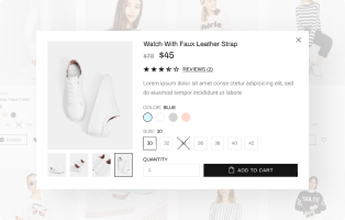 Quick view at Shella Shopify theme