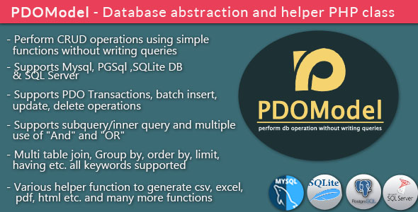 RESTp - RESTful web service for performing CRUD operations using PDOModel - 1