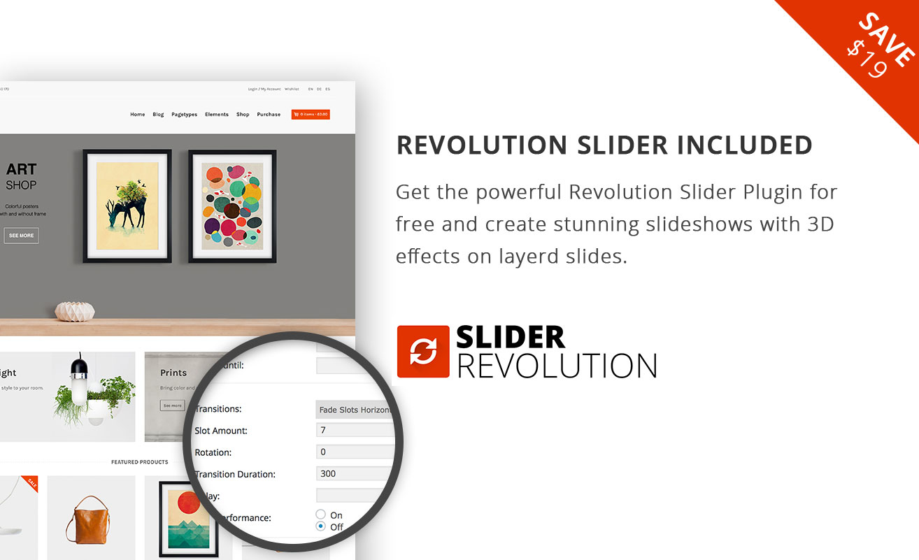 Revolution SLider included