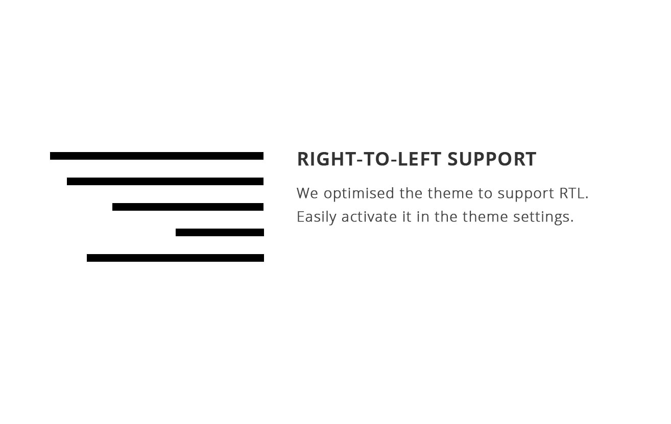 Right-To-Left support