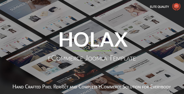 Holax Multipurpose Hikashop eCommerce Template - Shopping Retail