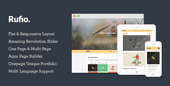 Glisseo - Responsive Multipurpose WordPress Theme - 1