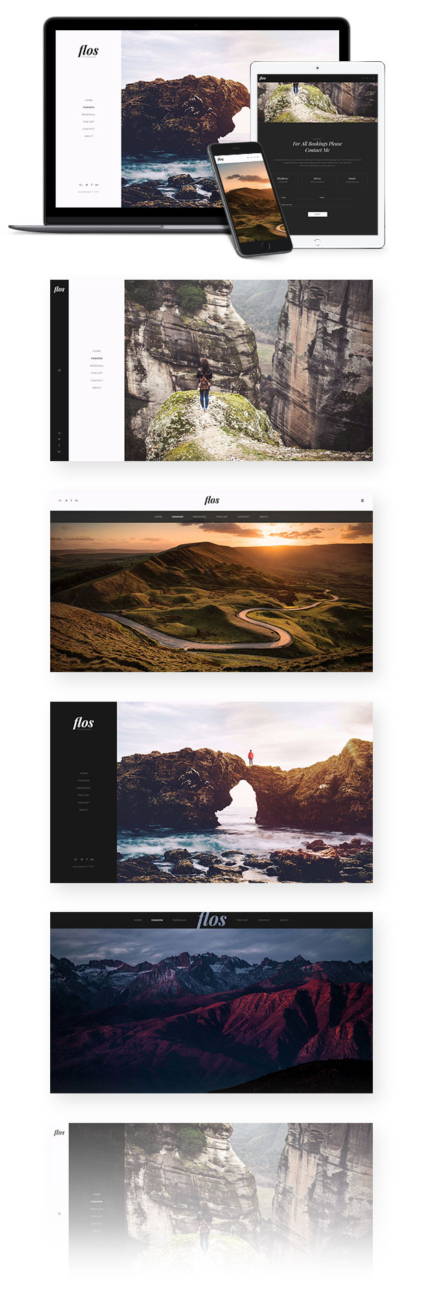 Flos - Portfolio Muse Template - 1