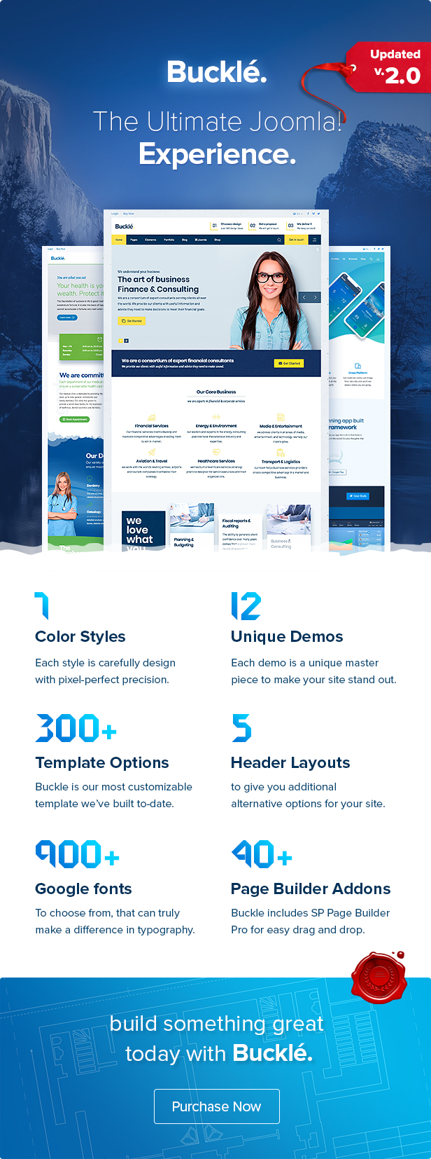 Buckle Joomla Template