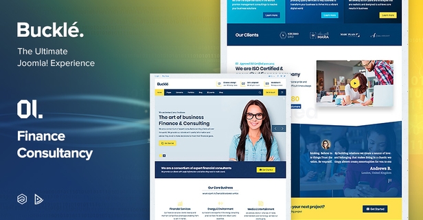 Finance Consultancy Joomla Template