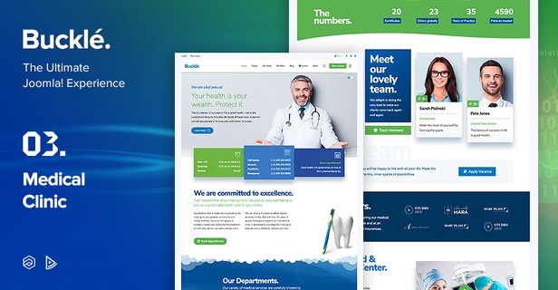 Medical Clinic Joomla Template