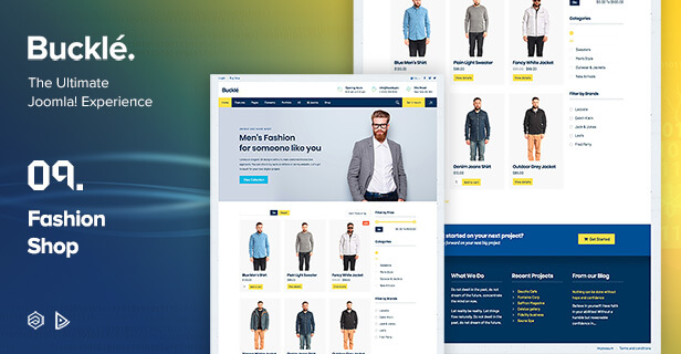 Fashion Shop Joomla Template