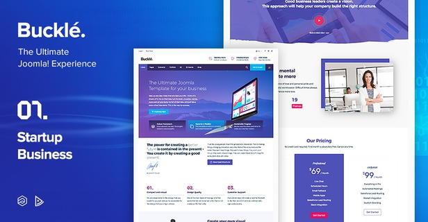 Startup Business Joomla Template