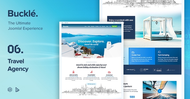 Travel Agency Joomla Template