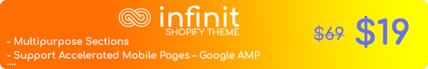 Infinit - Shopify, multipurpose responsive theme