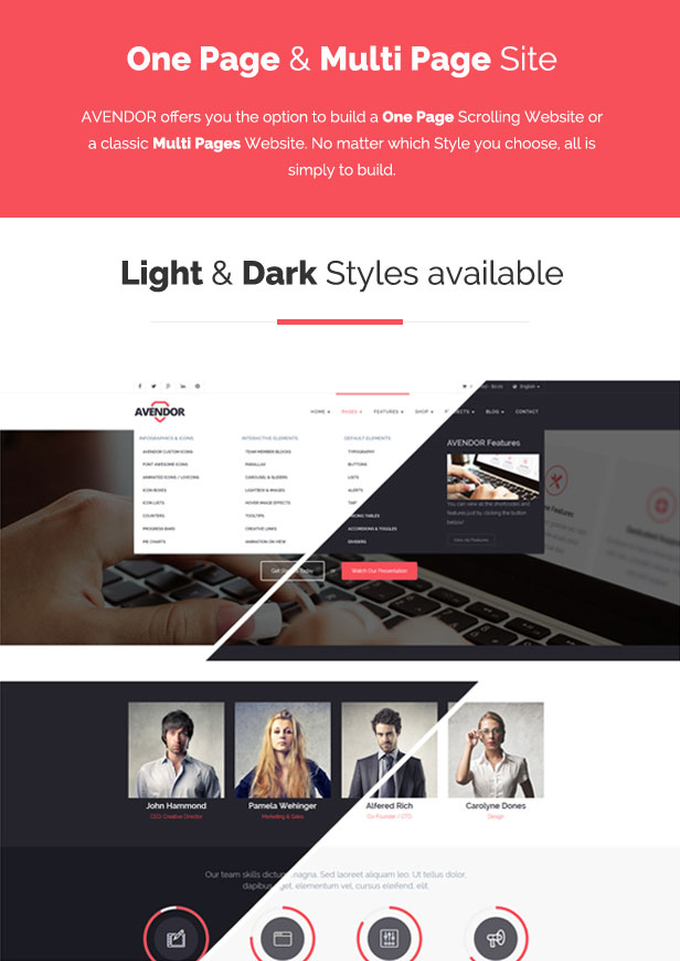 AVENDOR - Responsive Multi-purpose Joomla Template - 3