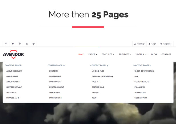 AVENDOR - Responsive Multi-purpose Joomla Template - 5