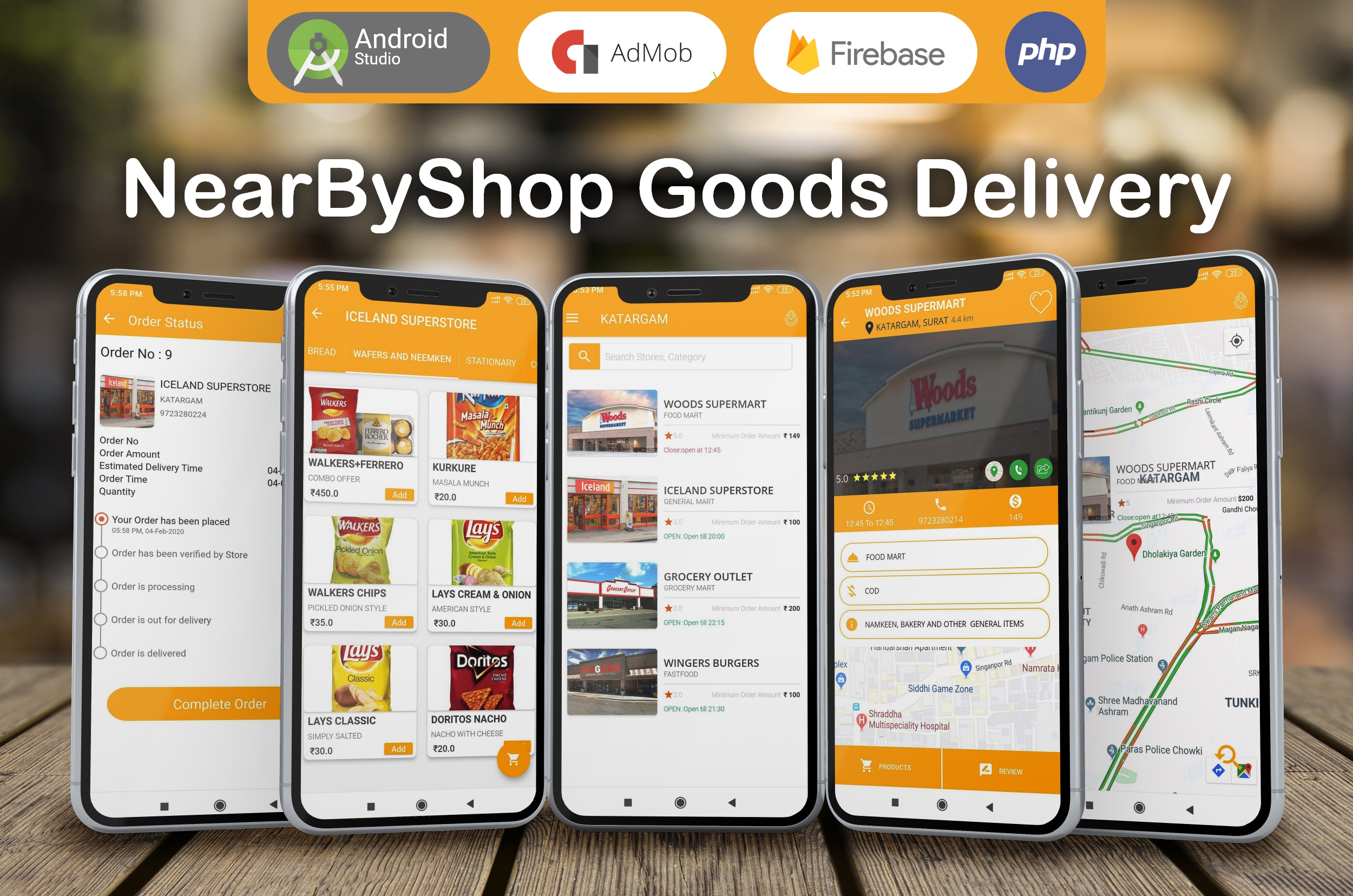 NearByShop- Customer can buy products from nearest store- iOS App - 3