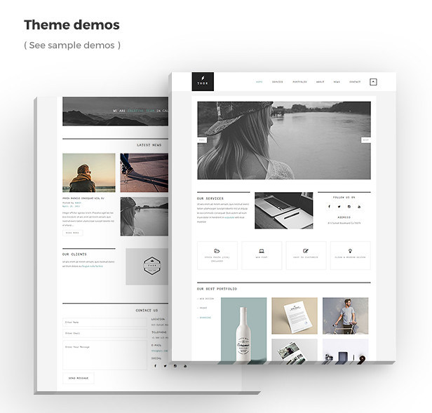 Thor - Creative Multipurpose Muse Template - 11